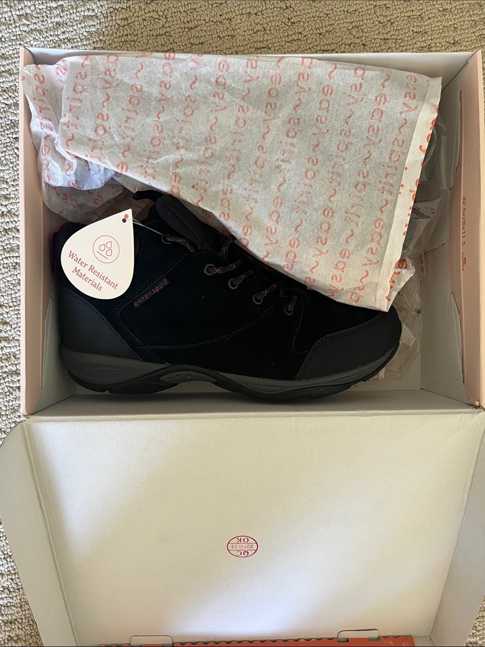 Easy Spirit Black Women’s Hiking Boots